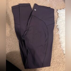 LULULEMON purple leggings, size 6